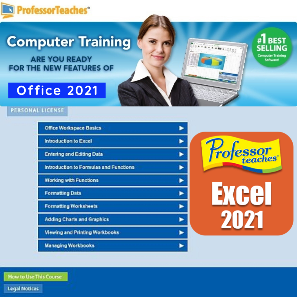 Professor Teaches Excel 2021 For Windows V1.0 Best Ms Excel Training Video Course Professor Teaches Excel 2021 Free Download
