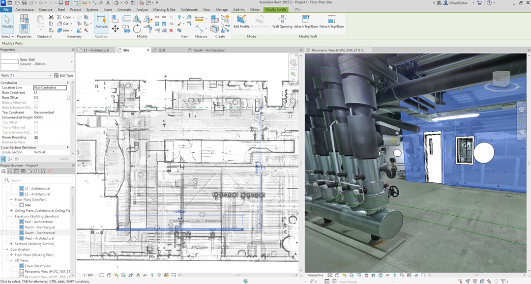 Qbitec For Revit V1.1.1 Best Revit Reality Capture Plugin For 3D Models Qbitec For Revit For Windows