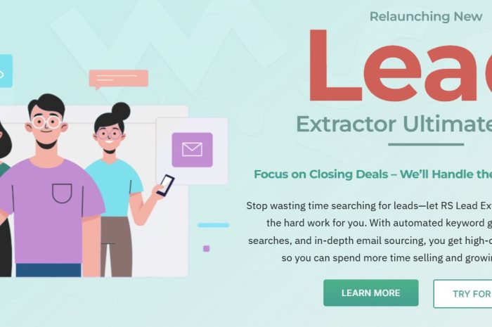 Rs Lead Extractor Business Ultimate V3.00 The Ultimate Tool To Find Business Leads Fast