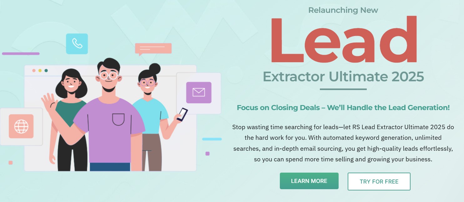 Rs Lead Extractor Business Ultimate V3.00 The Ultimate Tool To Find Business Leads Fast Rs Lead Extractor Business Ultimate Full Version