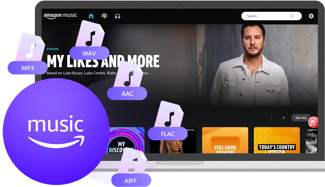 Pazu Amazon Music Converter V1.9.2 Convert Amazon Music Unlimited And Prime Music Songs To Mp3, M4A, Etc Pazu Amazon Music Converter Software