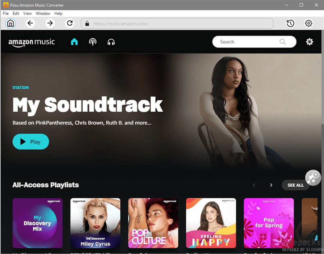 Pazu Amazon Music Converter V1.9.2 Convert Amazon Music Unlimited And Prime Music Songs To Mp3, M4A, Etc Pazu Amazon Music Converter Free Download