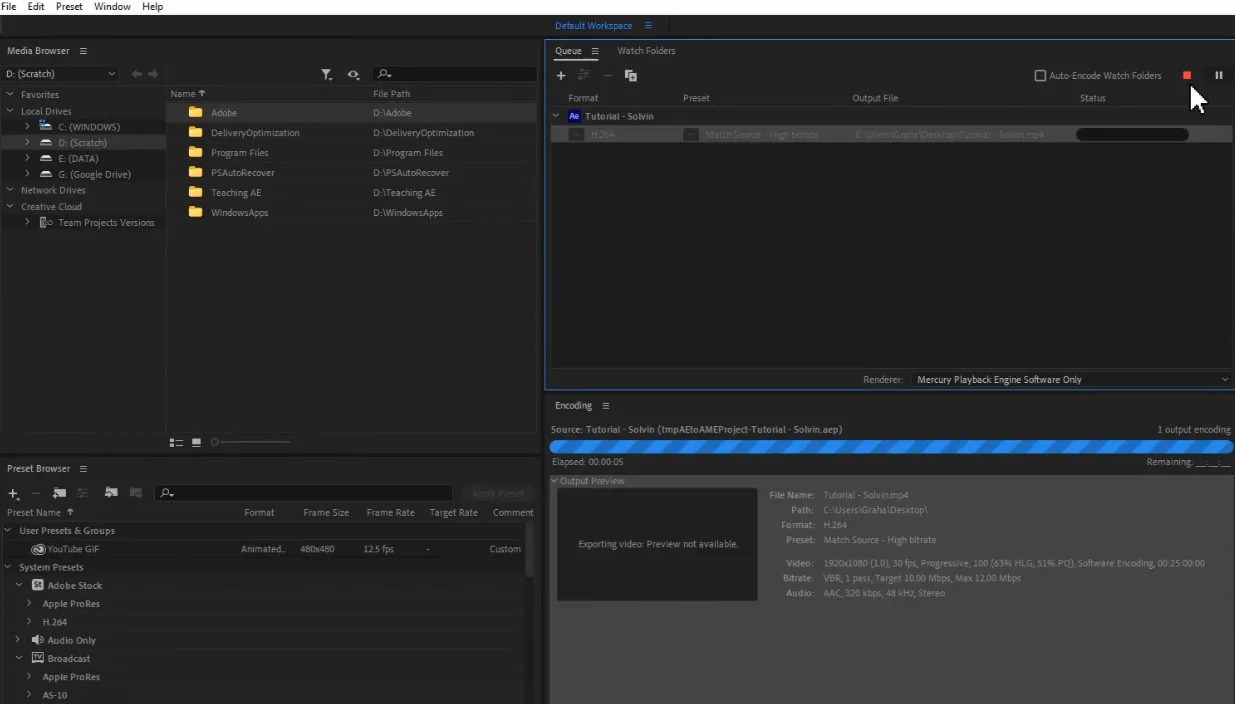 Adobe Media Encoder 2024 For Windows V24.2.1 Video Encoding And Optimized Video For Any Screen Size And Resolution Windows 10 Mobile Preview Build 18091, Featuring Adobe Media Encoder 2024, Is Now Ready For Download