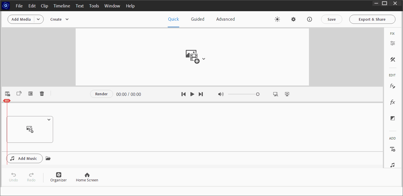 Adobe Premiere Elements 2024 For Windows V24.1 Best Easy Video Editing Software A Screenshot Of Adobe Premiere Elements 2024 Displaying The Video Editor Interface.