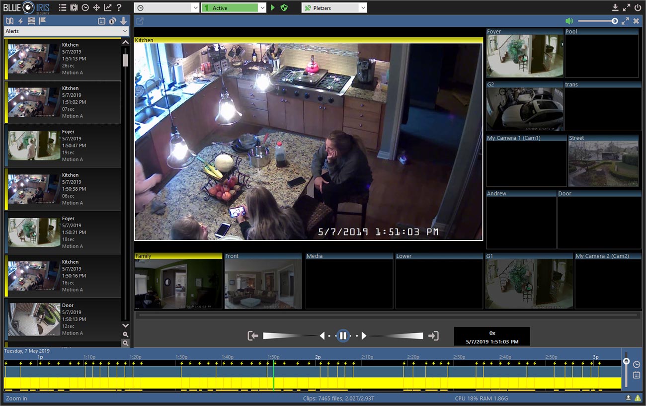 Blue Iris Software For Windows V5.8.3.0 Best Video Security And Webcam Software Blue Iris For Windows Free Download