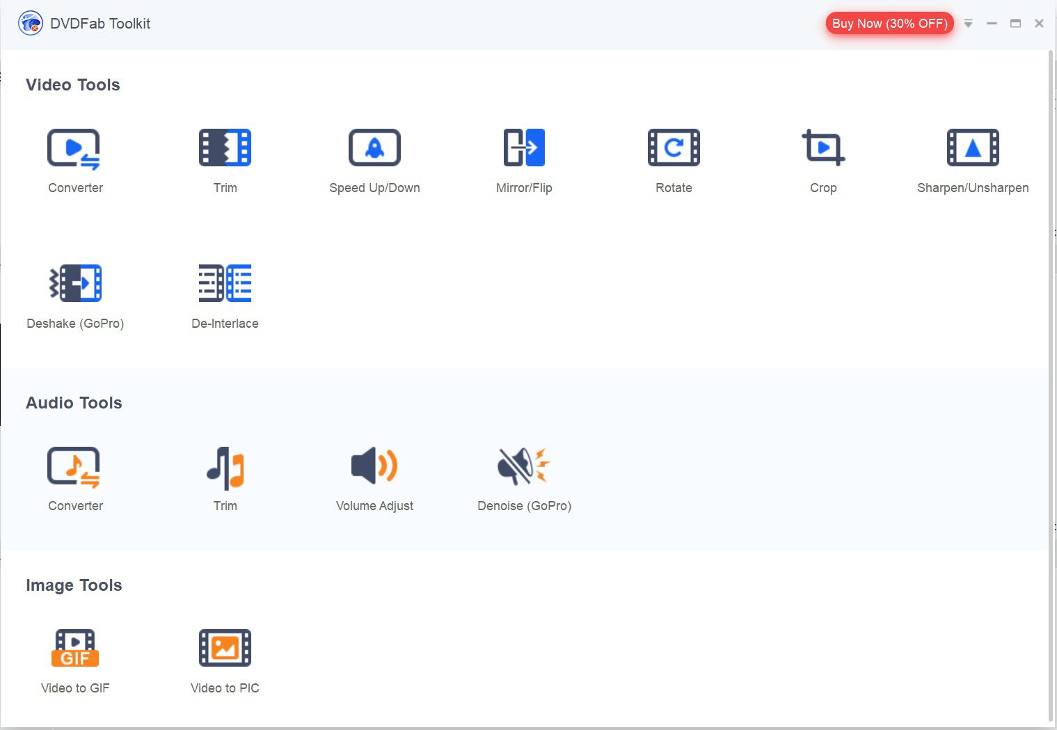 Dvdfab Toolkit For Windows V1.0.2.2 Packs 20+ Handy Video, Audio And Image Conversion And Editing Tools Dvdfab Toolkit With Activation Code Full Version