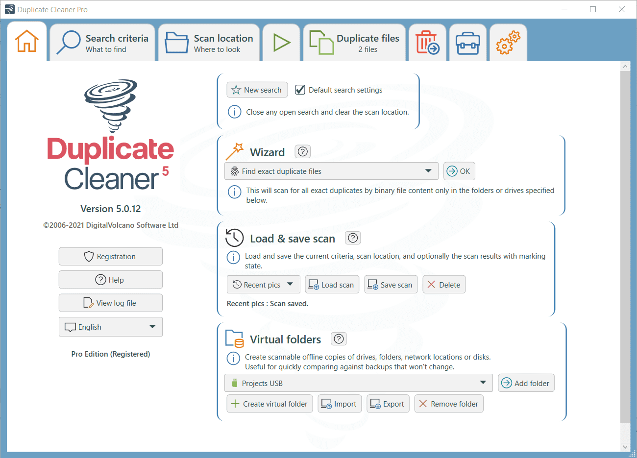 Digitalvolcano Duplicate Cleaner Pro For Windows V5.23.0 Best Duplication Or Similar Files Cleaner Software Digitalvolcano Duplicate Cleaner Free Download With