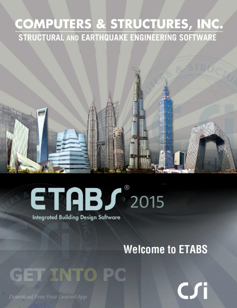 Csi Etabs 2015 Ultimate For Windows V15.2.2 Structural And Earthquake Engineering Software Download Csi Etabs 2015 For Windows Free Download Full Version
