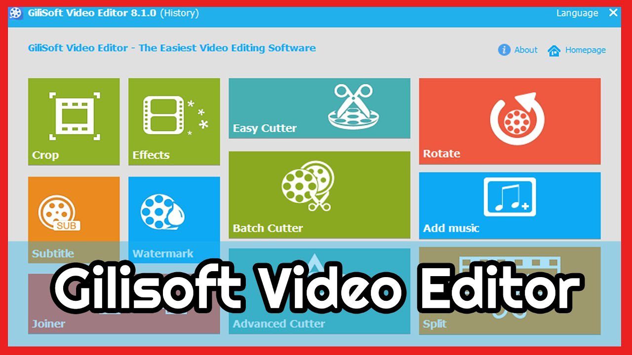 Gilisoft Video Editor For Windows V18.9 Easiest Video Maker And Video Editor Software Gilisoft Video Editor Full Version For Pc