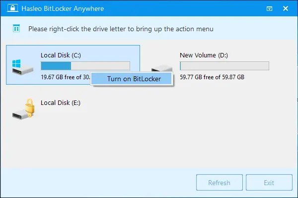 Hasleo Bitlocker Anywhere Pro 2025 V9.6 Bitlocker Solution For Windows 11/10/8/7 Hasleo Bitlocker Anywhere Serial Keys For Windows Free Download