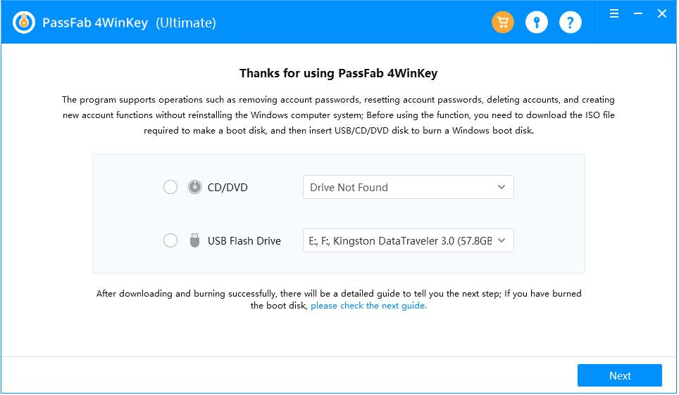 Passfab 4Winkey Ultimate For Windows V8.4.3.2 Create Windows Password Reset Usb/Cd/Dvd Drive Passfab 4Winkey Ultimate Free Download