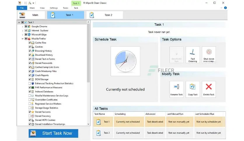 R-Wipe &Amp; Clean For Windows V20.0.2497 Best Disk Cleaning And Internet Privacy Software R-Wipe &Amp; Clean Crack