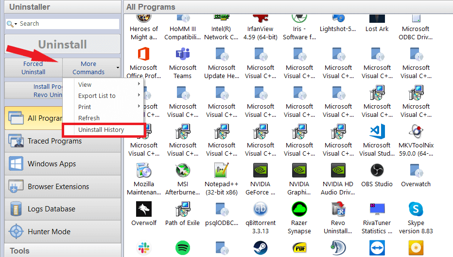 Revo Uninstaller Pro 5 For Windows V5.3.7 Best Program And Softwares Uninstaller App Revo Uninstaller Pro Full Version Free Download