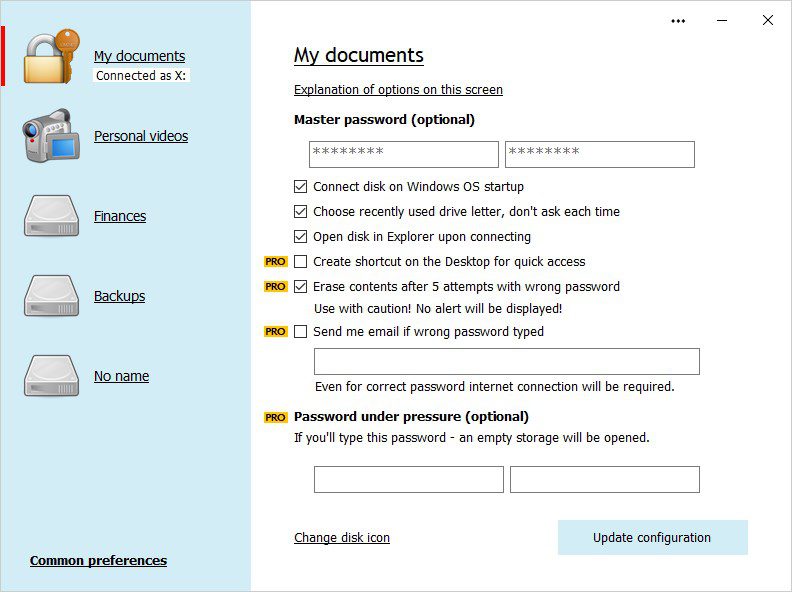 Secret Disk Professional 2025 For Windows V306 Creates Additional Hidden Disk Protected With A Password Secret Disk Professional For Windows Free Download Full Version