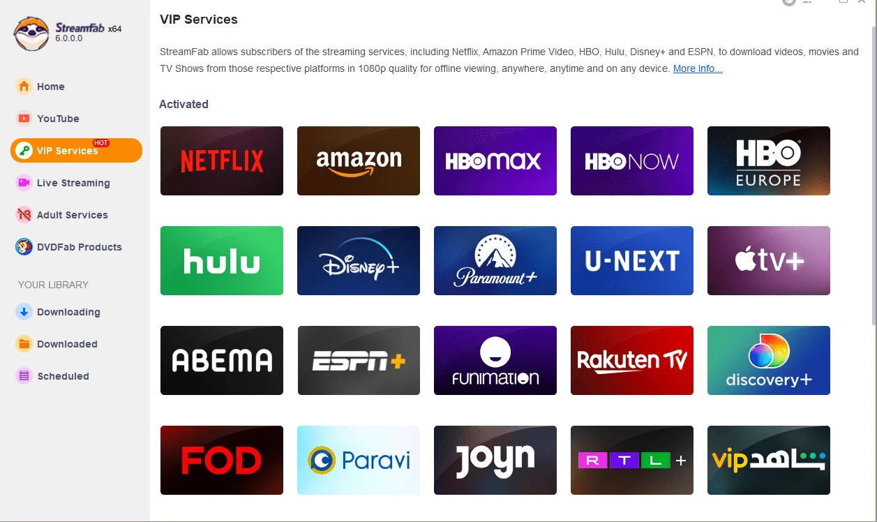Streamfab Aio Downloader V6.2.0.1 Downloads Videos From Amazon Prime Video, Netflix, Disney+ Streamfab Downloader Software Full Version Download