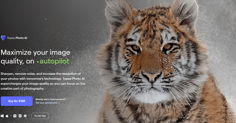 Topaz Photo Ai For Windows V4.0.0 Maximize Image Quality On Autopilot Software Topaz Photo Ai Full Version