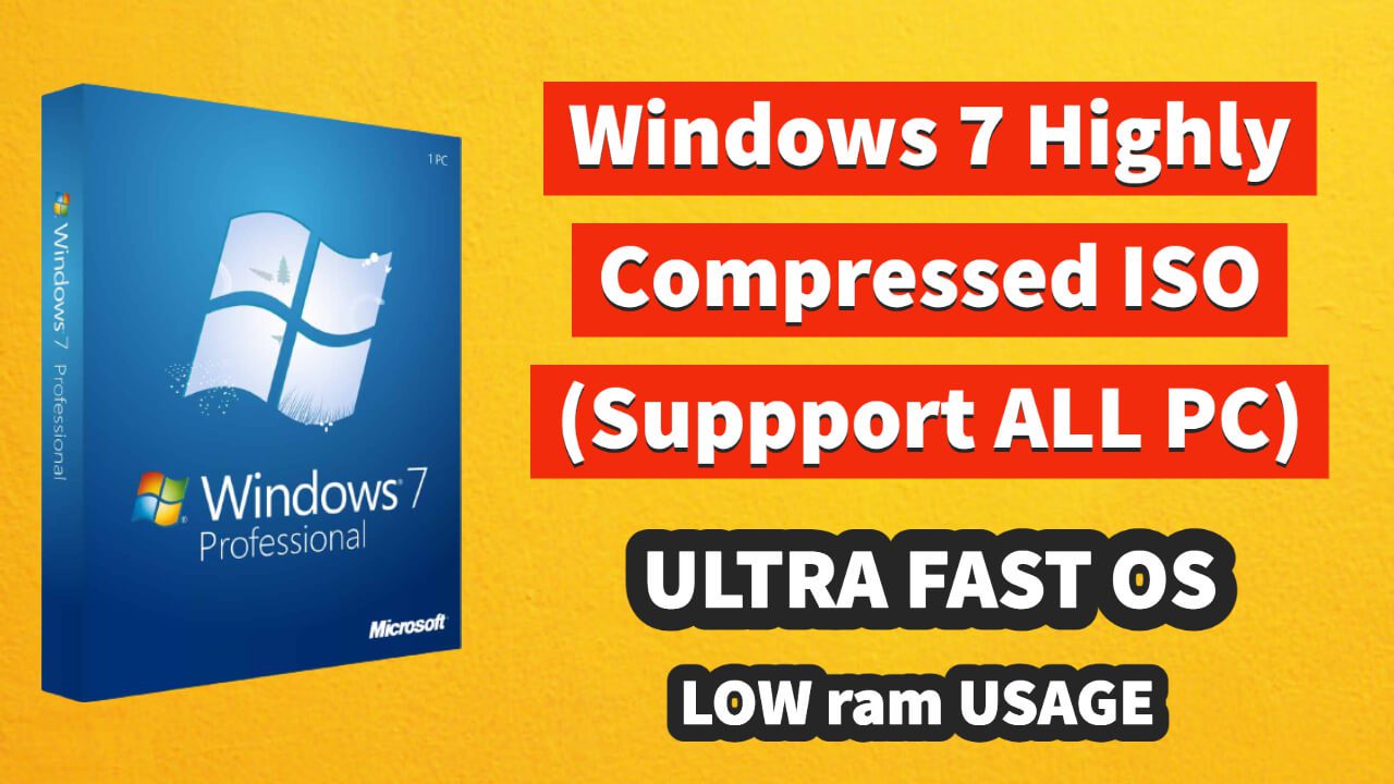 Windows 7 Highly Compressed All In One With Activator Final Iso Setup Download Windows 7 Highly Compressed Full Version