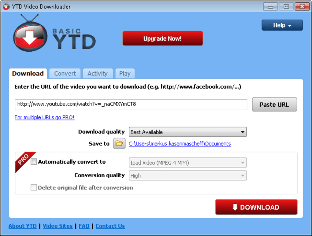 Ytd Video Downloader Pro 7 For Windows 7.6.2.1 Youtube Playlist Videos Downloader Software Ytd Video Downloader Pro 7 Free Download With Keys