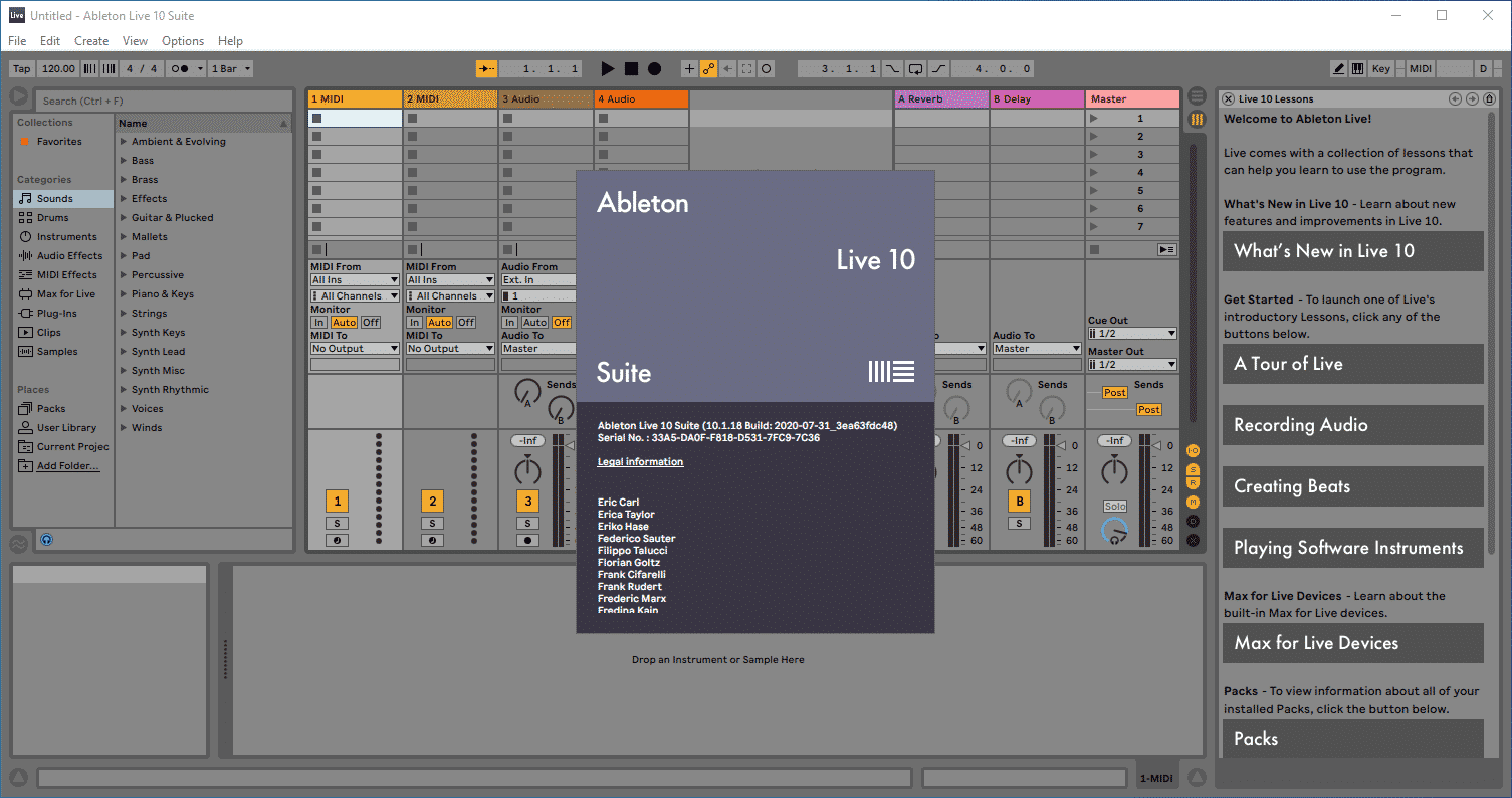 Ableton Live Suite V Final Keygen Ableton Live Suite V10.1.18 Final Music Production With Live And Push Software