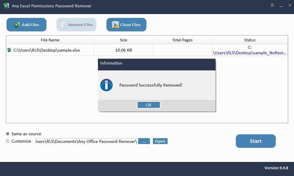 Any Excel Permissions Password Remover Software Free Download Any Excel Permissions Password Remover Software