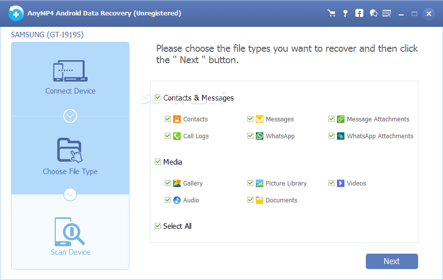 Anymp4 Android Data Recovery Software Anymp4 Android Data Recovery Software