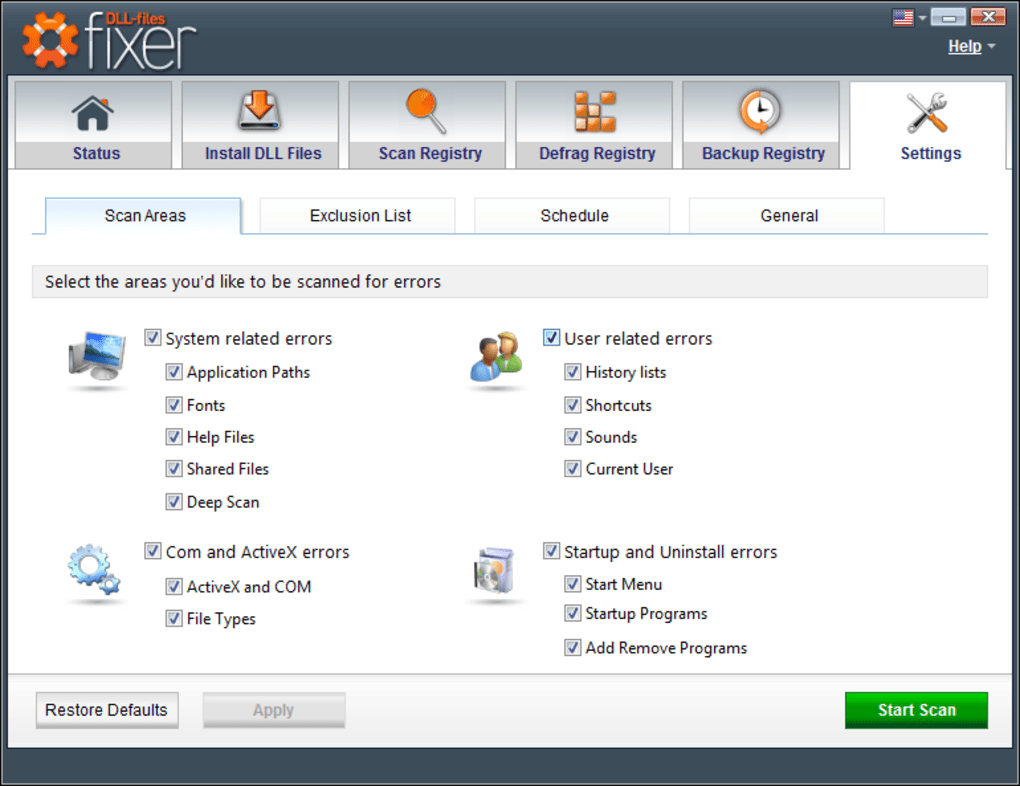 Dll Files Fixer Free Download Dll Files Fixer Setting Windows