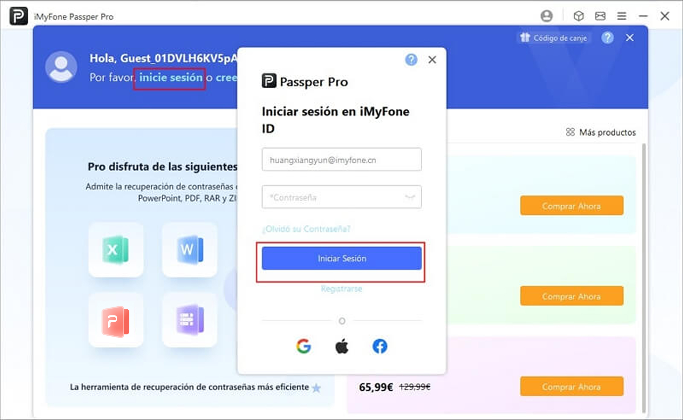 Imyfone Passper Pro For Windows V1.2.3.2 Excel/Word/Pdf/Rar/Zip/Powerpoint Password Removal Tool Imyfone Passper Pro Full Version