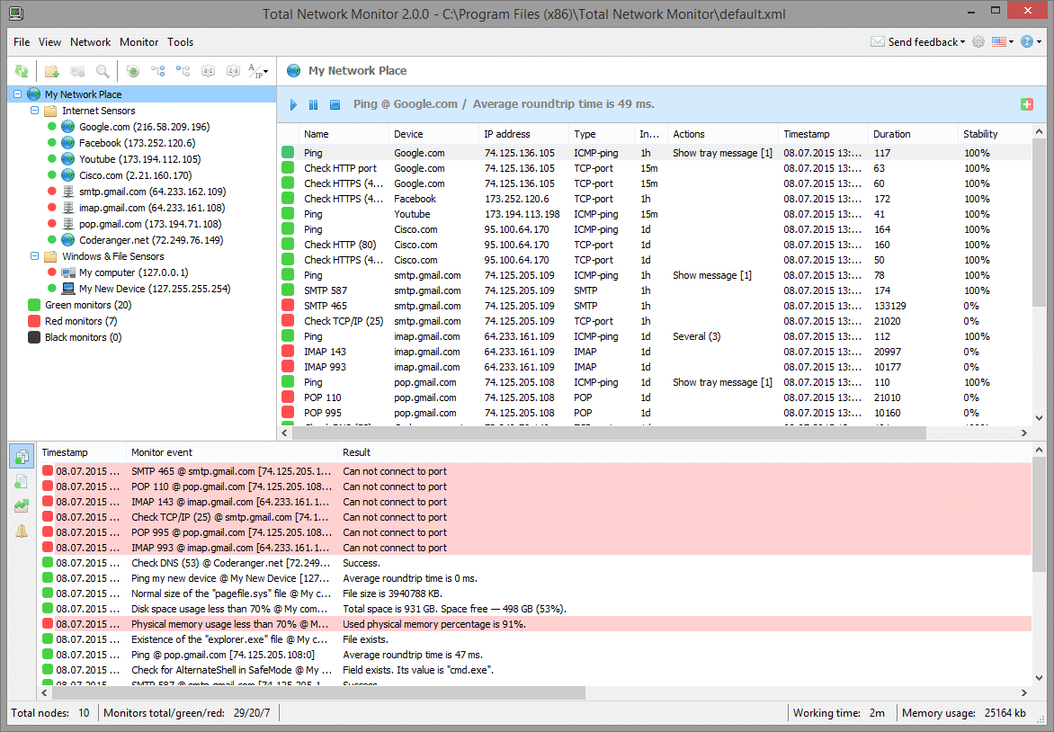 Total Network Monitor Pro For Windows V2.3.0 Pc Audit Network Inventory Network Monitoring Software Total Network Monitor Pro Full Version For Windows Free Download With Keys