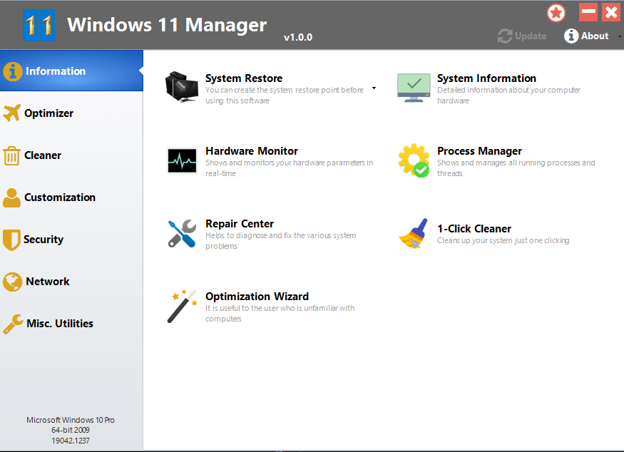 Yamicsoft Windows 11 Manager With Serial Keys Yamicsoft Windows Manager Full Version